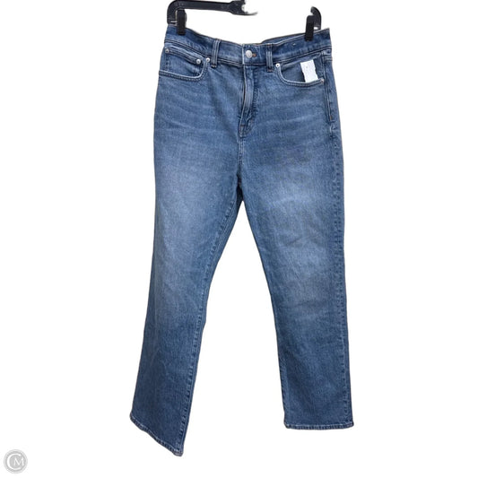 Jeans Straight By Madewell In Blue Denim, Size: 8