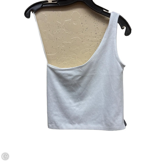 Top Sleeveless By Clothes Mentor In White, Size: Xl