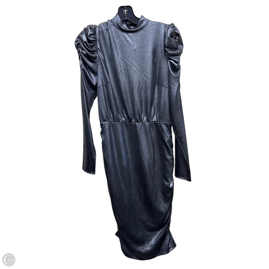 Dress Party Midi By Bar Iii In Silver, Size: M