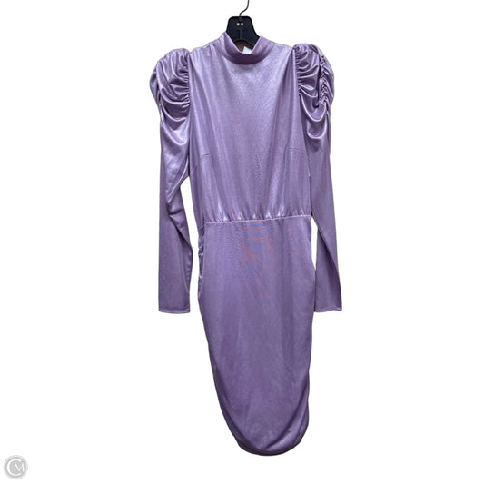 Dress Party Midi By Bar Iii In Purple, Size: M
