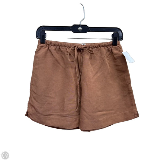 Shorts By H&m In Brown, Size: Xs