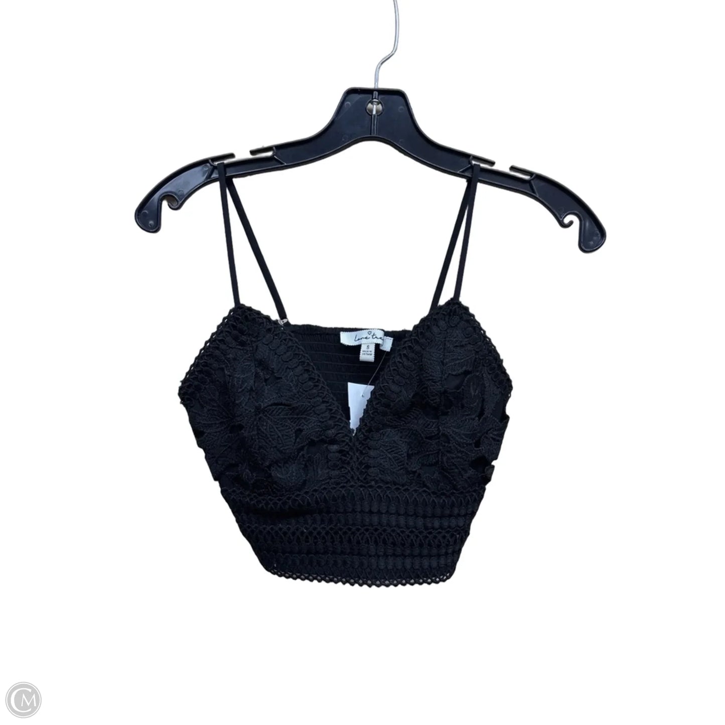 Bralette By Love Tree In Black, Size: S