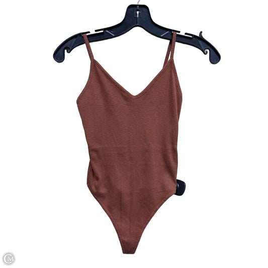 Bodysuit By Bp In Brown, Size: Xxs
