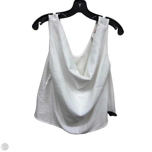 Top Long Sleeve By Gap In White, Size: L
