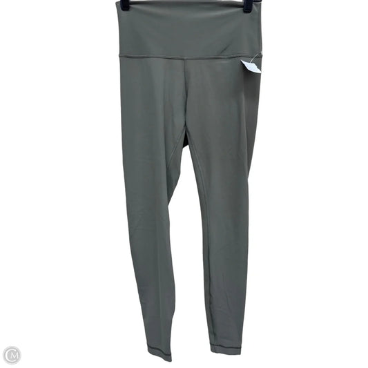 Athletic Leggings By Lululemon In Green, Size: 6