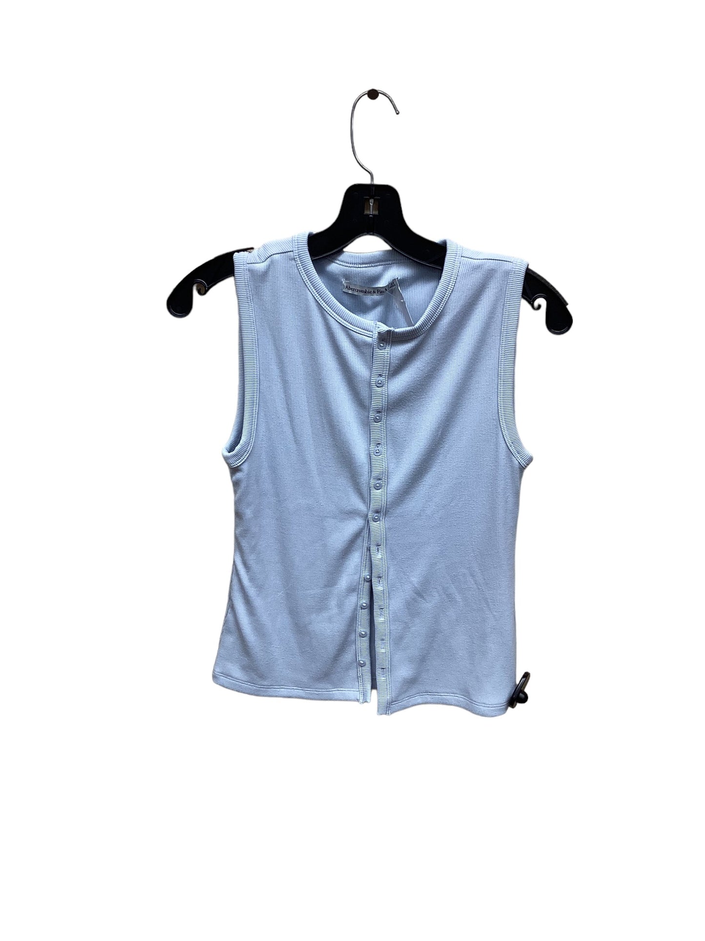 Blue Top Sleeveless Abercrombie And Fitch, Size Xs