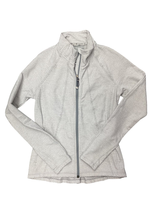 Athletic Jacket By Athleta In Grey, Size: S