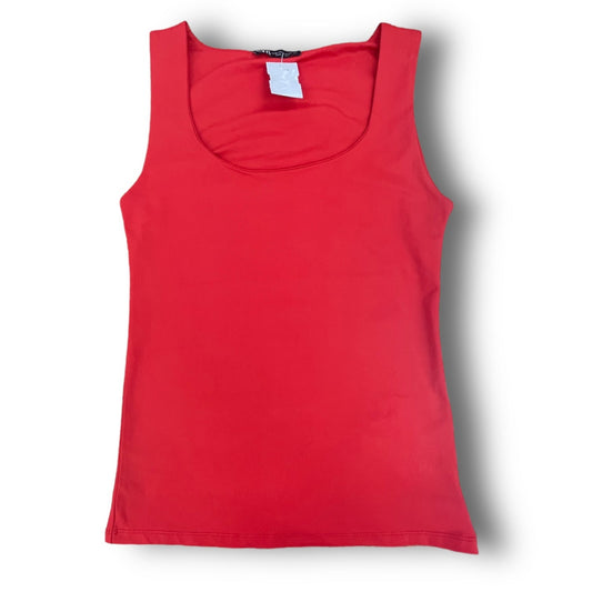 Red Top Sleeveless Zara, Size M