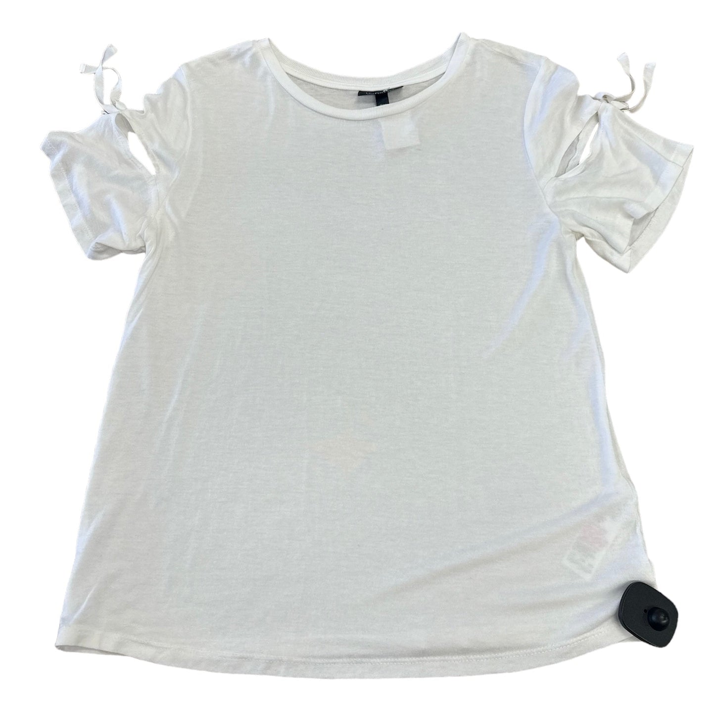 White Top Short Sleeve Top Shop, Size S