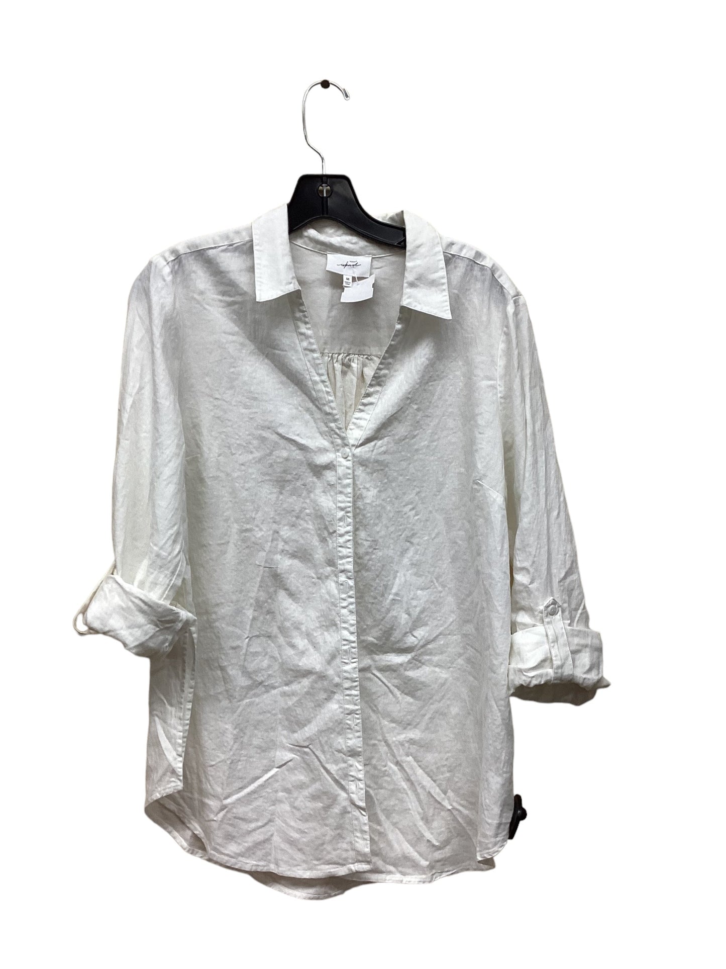 White Top Long Sleeve Soma, Size M