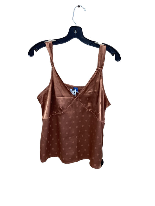 Brown Top Sleeveless Old Navy, Size M