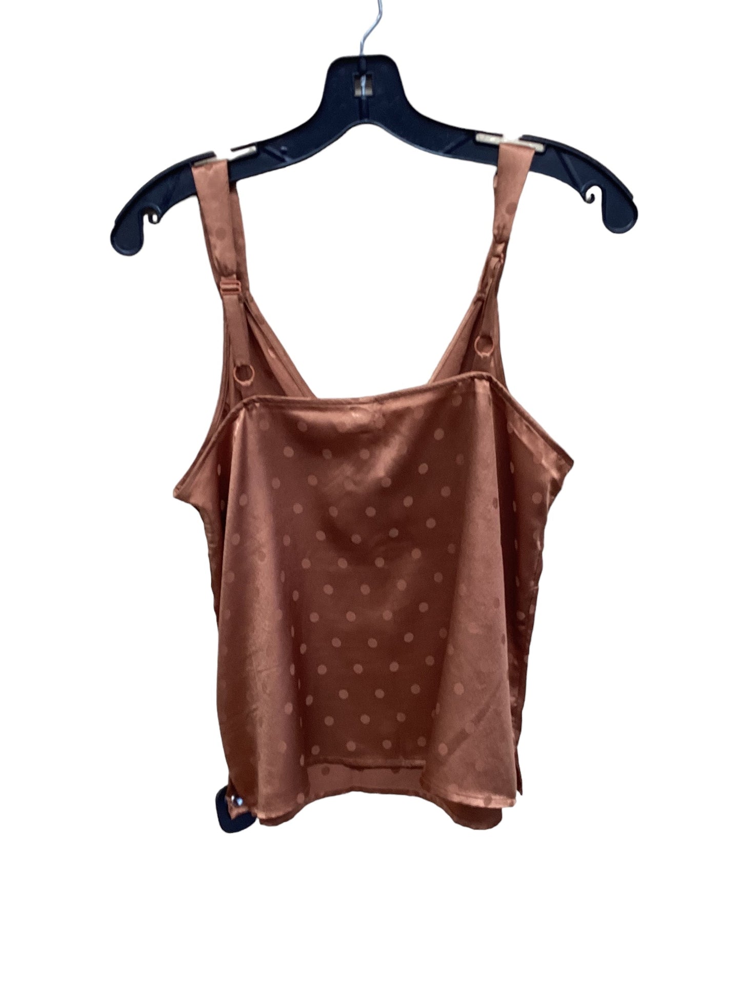 Brown Top Sleeveless Old Navy, Size M