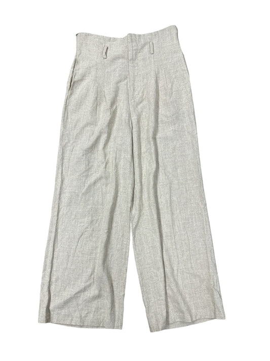 Pants Linen By Clothes Mentor In Ivory, Size: L