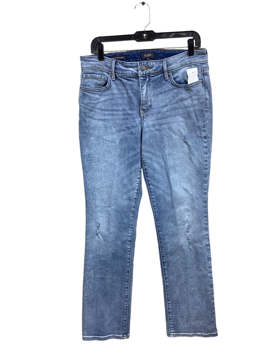 Jeans Straight By Clothes Mentor In Blue Denim, Size: 8