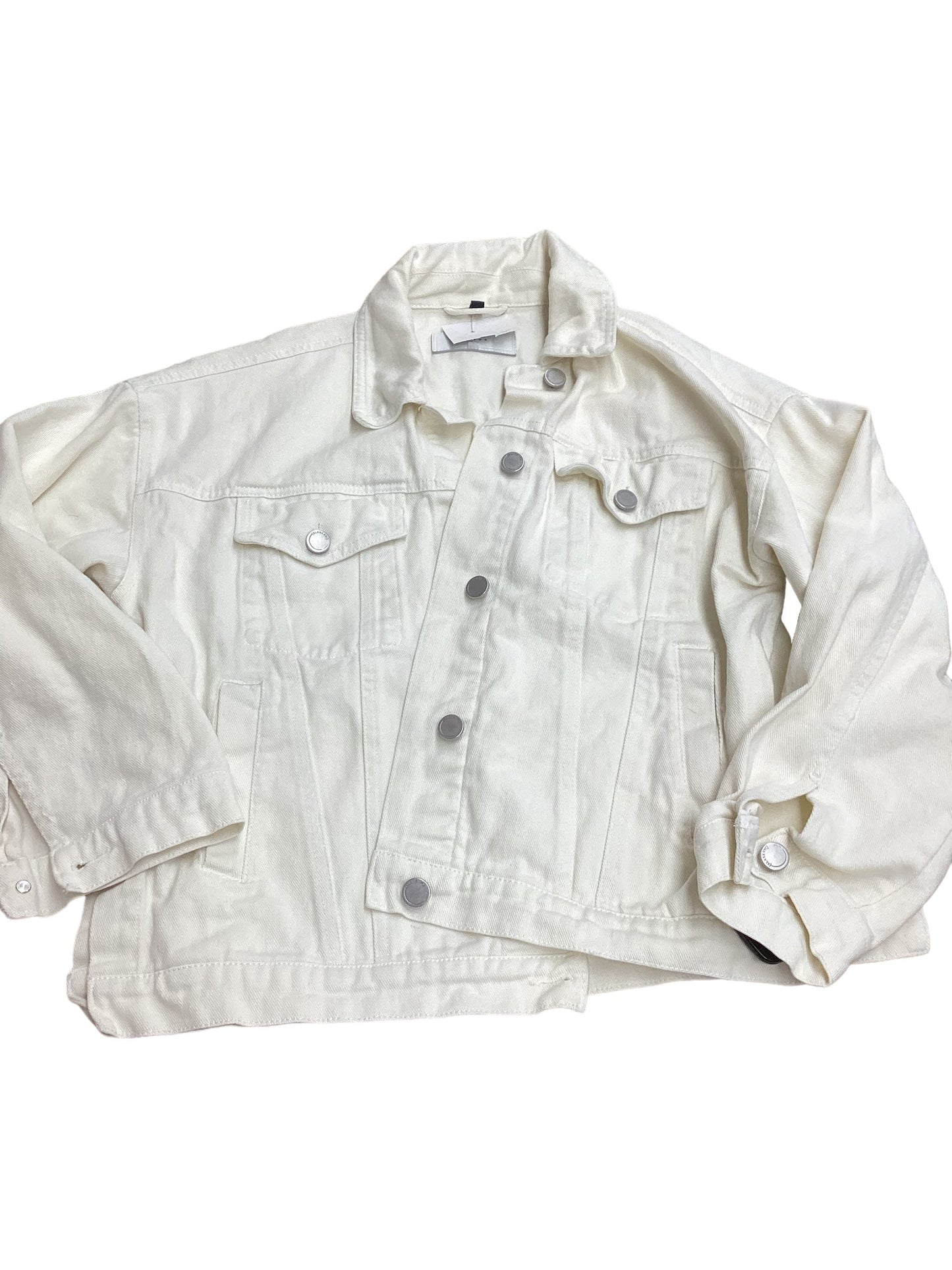 Jacket Denim By Blanknyc In White, Size: Xs