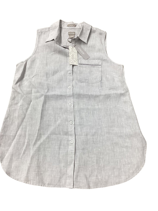 Grey Top Sleeveless Chicos, Size S