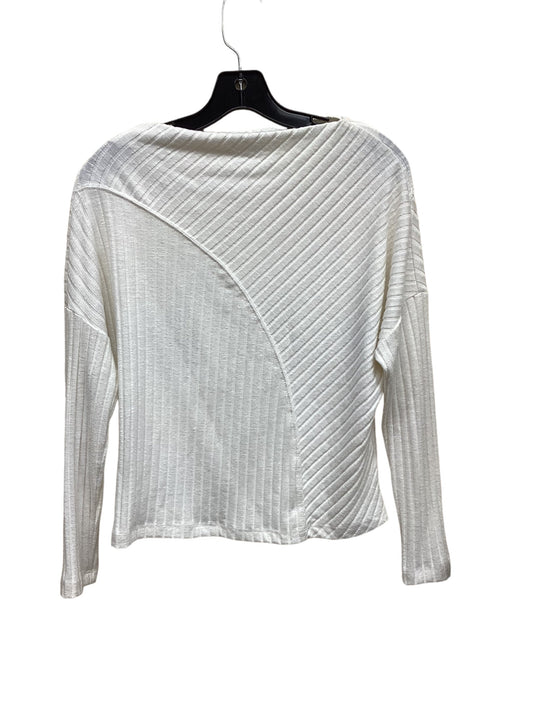 Top Long Sleeve By Michael Stars In Ivory, Size: Xs