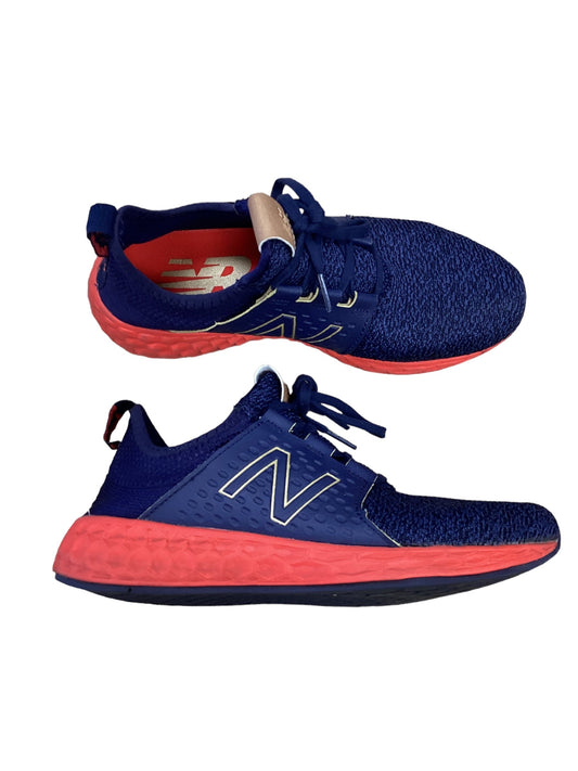 Shoes Athletic By New Balance In Blue & Orange, Size: 8