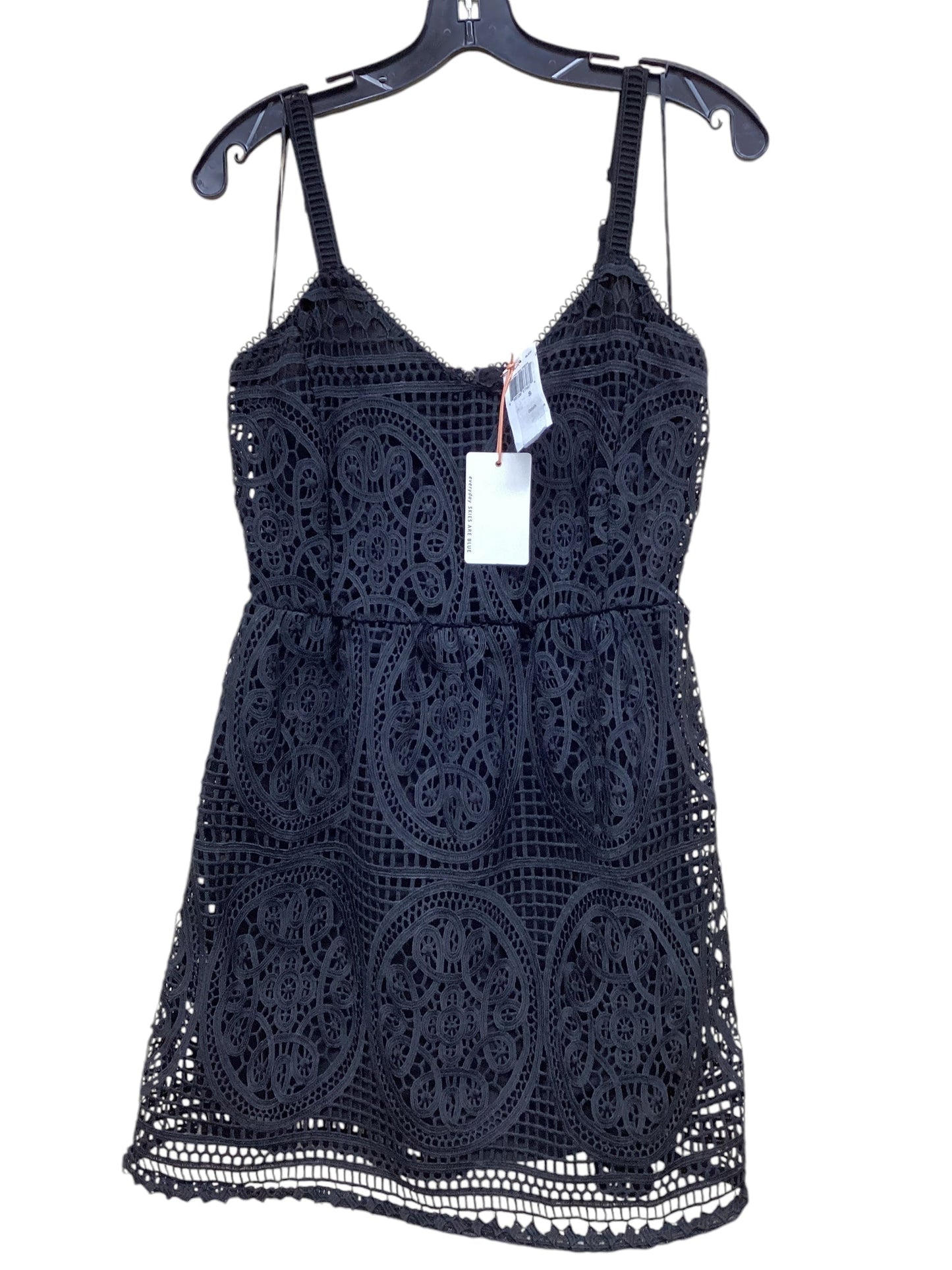 Dress Casual Midi By Skies Are Blue In Black, Size: S