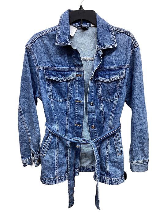 Jacket Denim By Divided In Blue Denim, Size: Xs