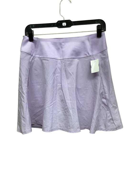 Athletic Skort By Puma In Purple, Size: M