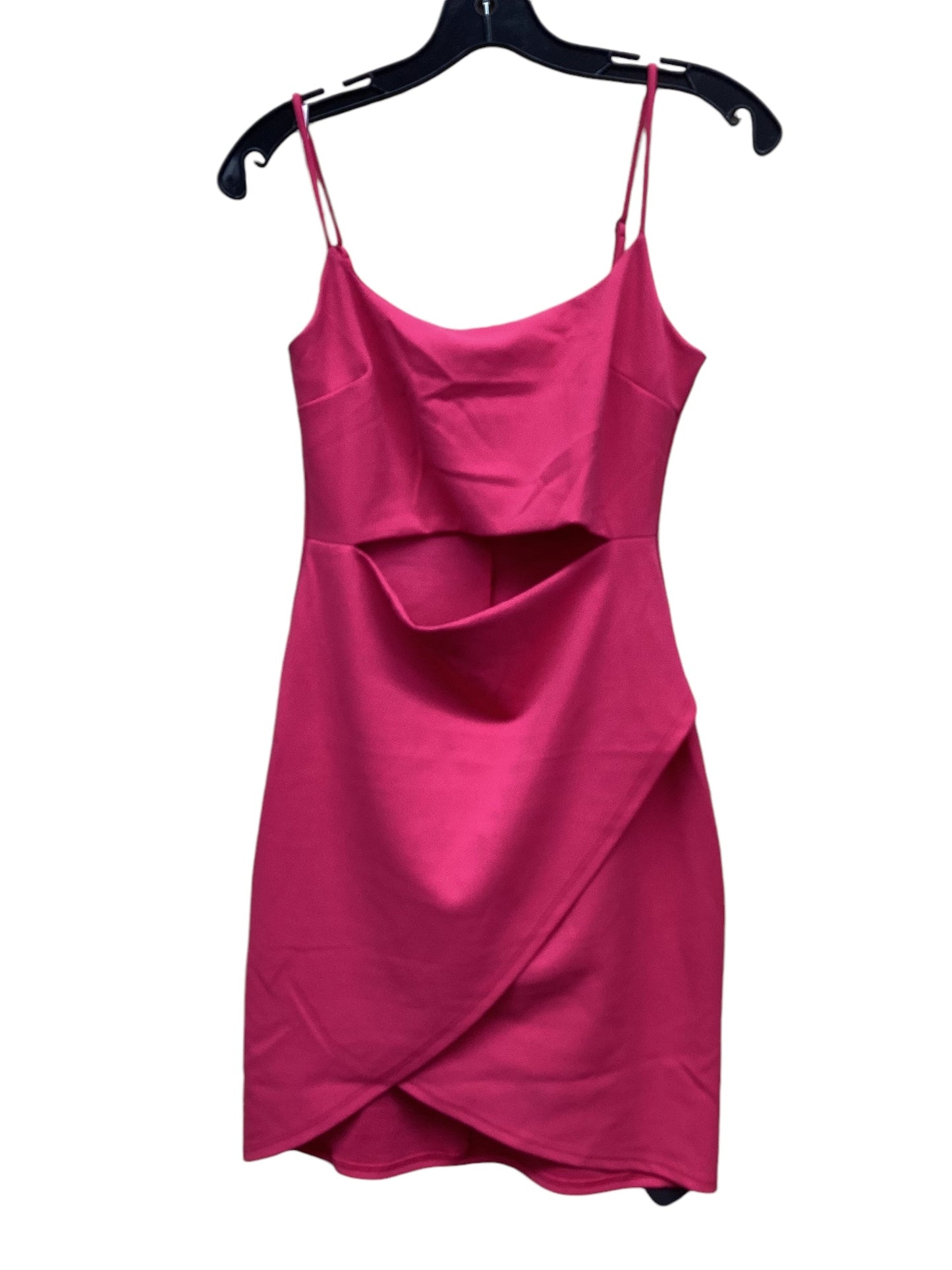 Dress Casual Midi By Lulus In Pink, Size: M