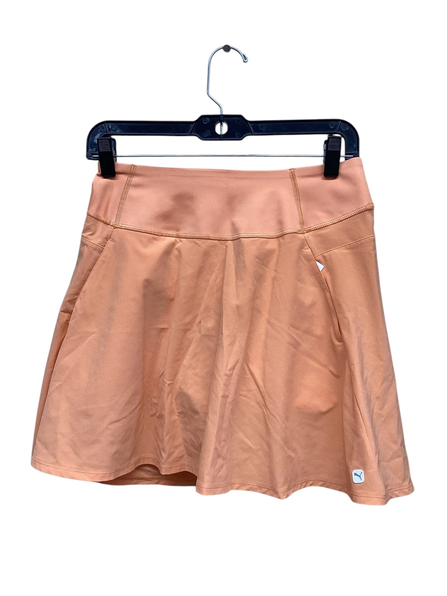 Athletic Skort By Puma In Orange, Size: S