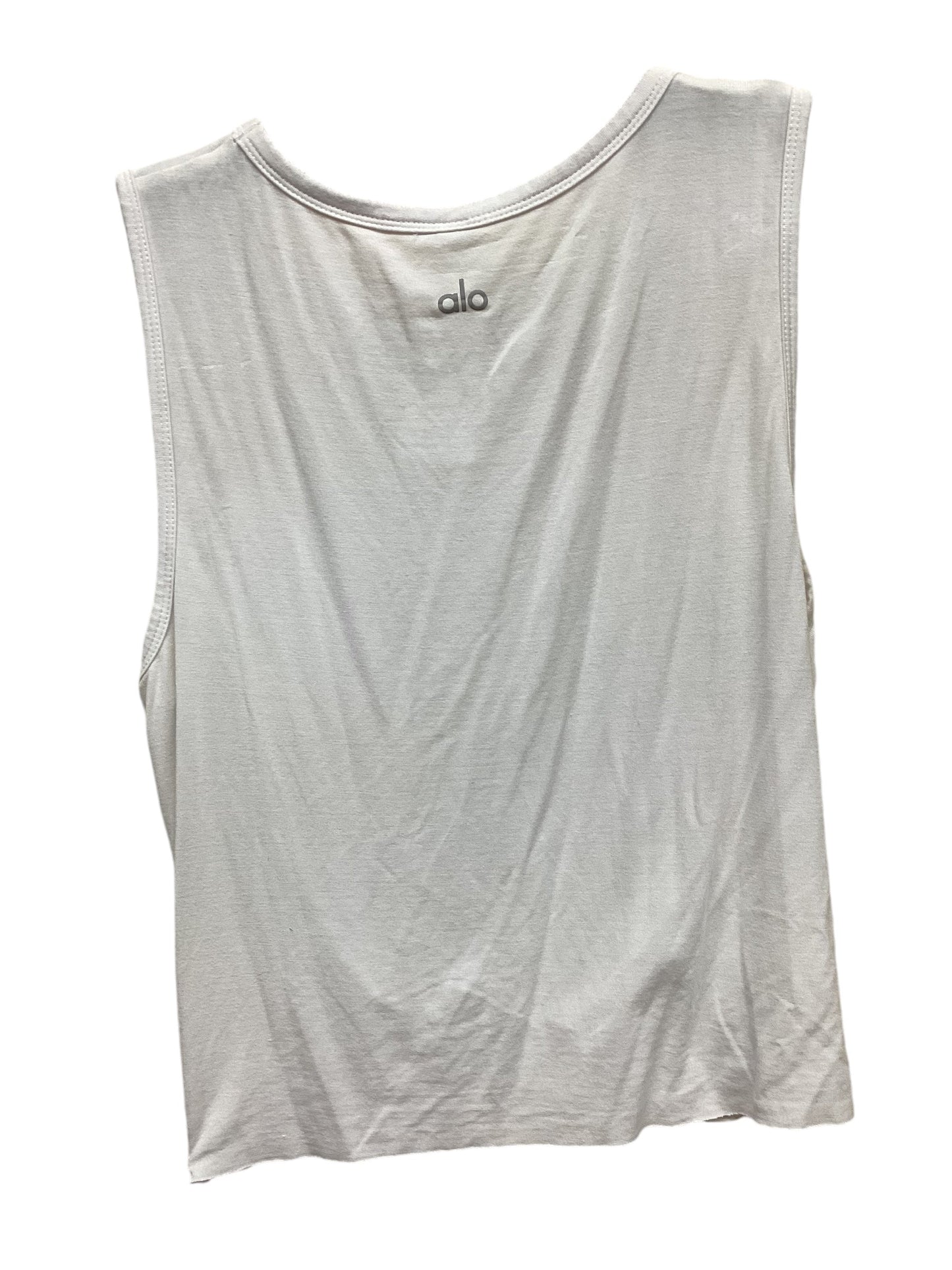 Athletic Tank Top By Alo In White, Size: M