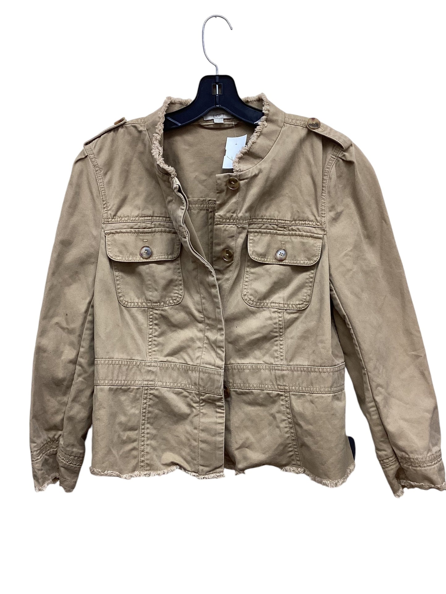 Jacket Other By Loft In Tan, Size: L