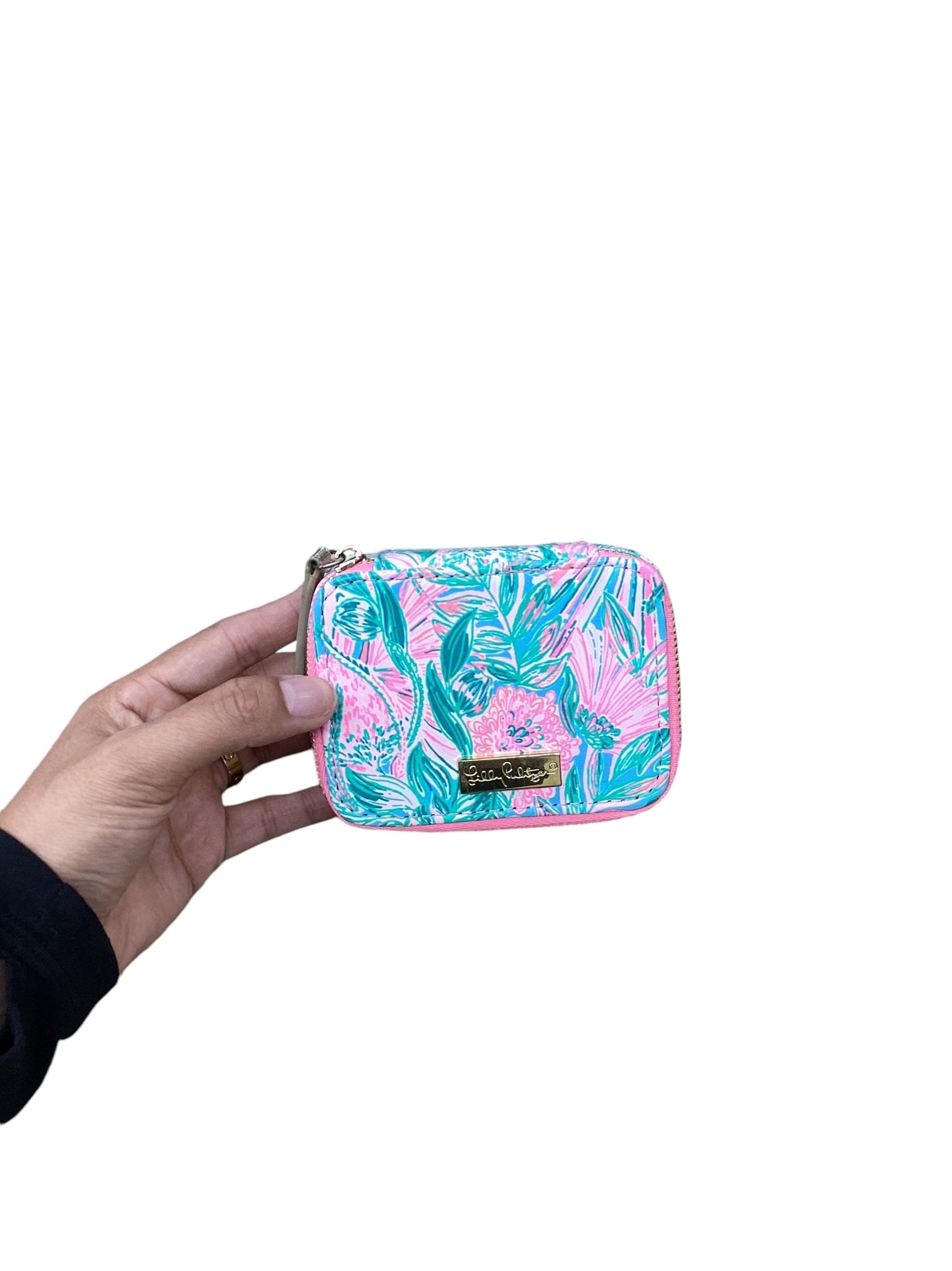 Makeup Bag By Lilly Pulitzer, Size: Small