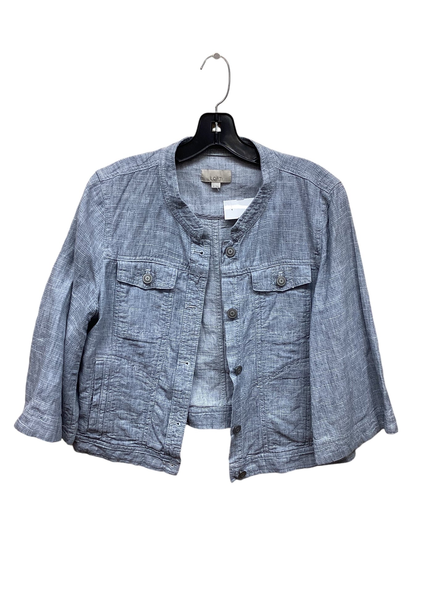 Jacket Other By Loft In Blue, Size: M