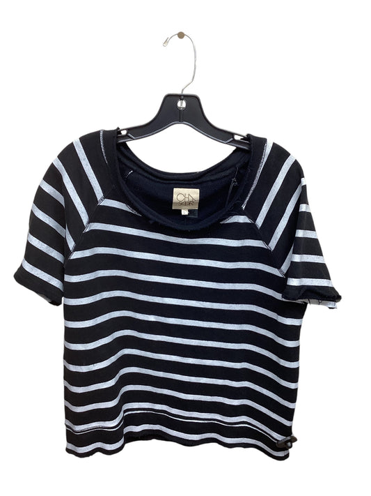 Top Short Sleeve By Clothes Mentor In Striped Pattern, Size: L