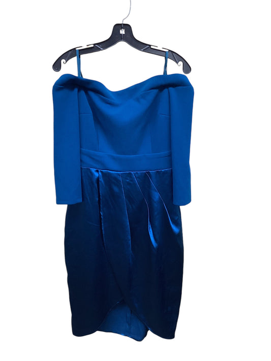 Dress Party Midi By New York And Co In Blue, Size: S