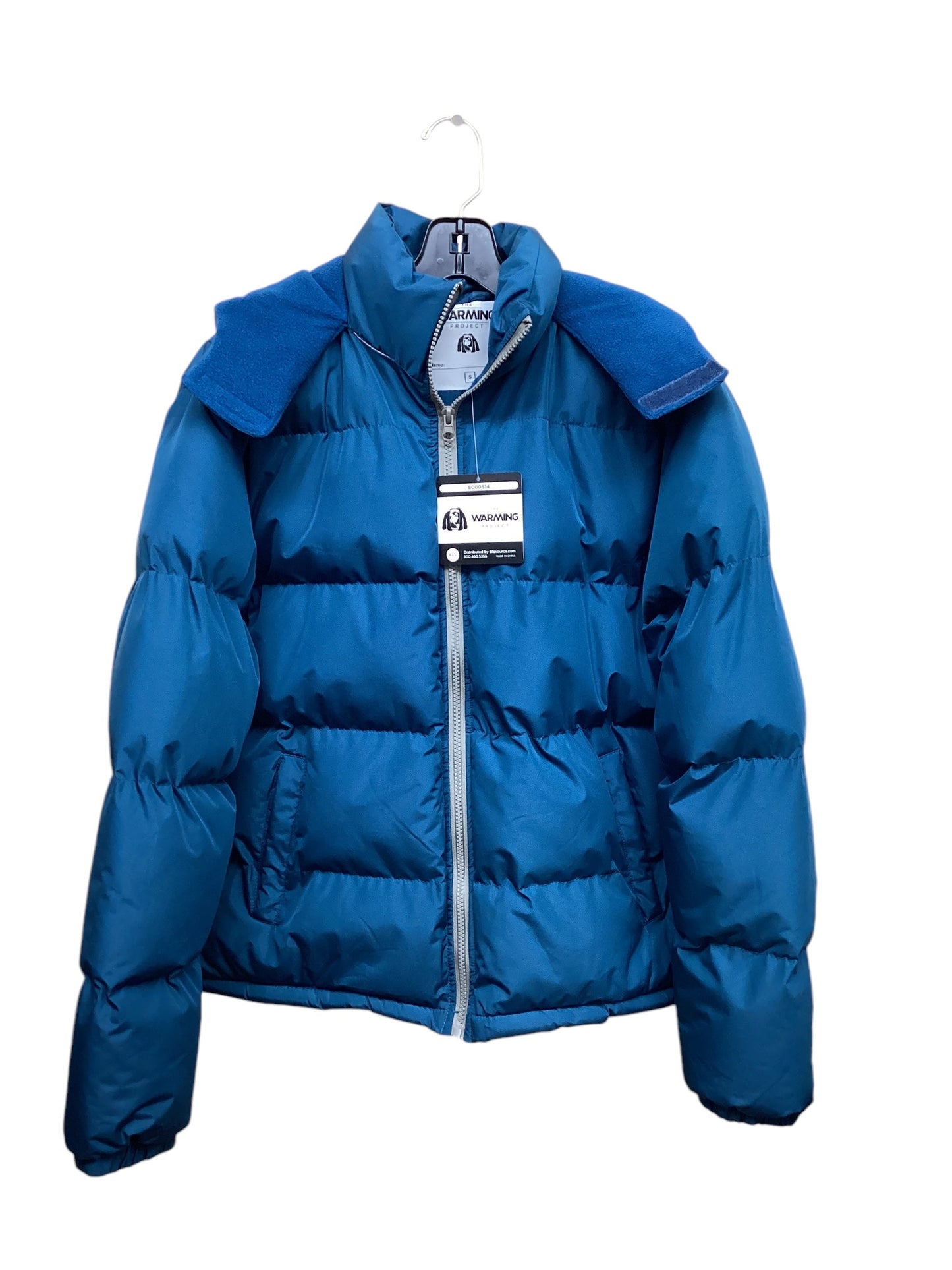 Coat Puffer & Quilted By Clothes Mentor In Blue, Size: S