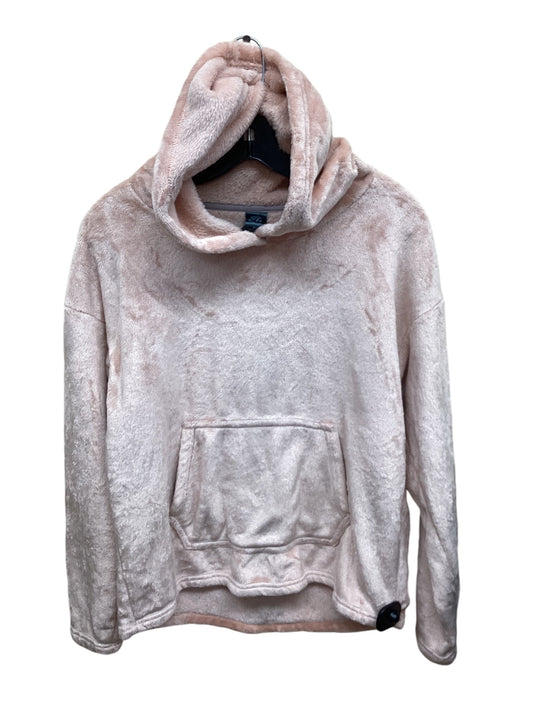 Sweatshirt Hoodie By Champion In Pink, Size: M