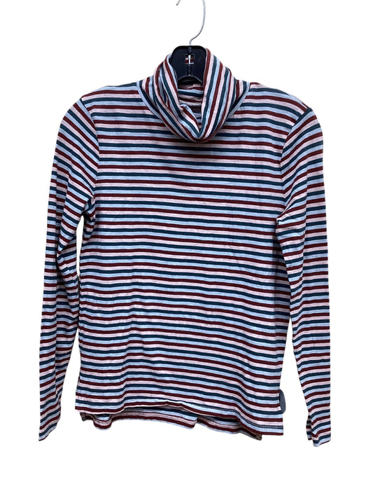 Top Long Sleeve By Madewell In Striped Pattern, Size: S