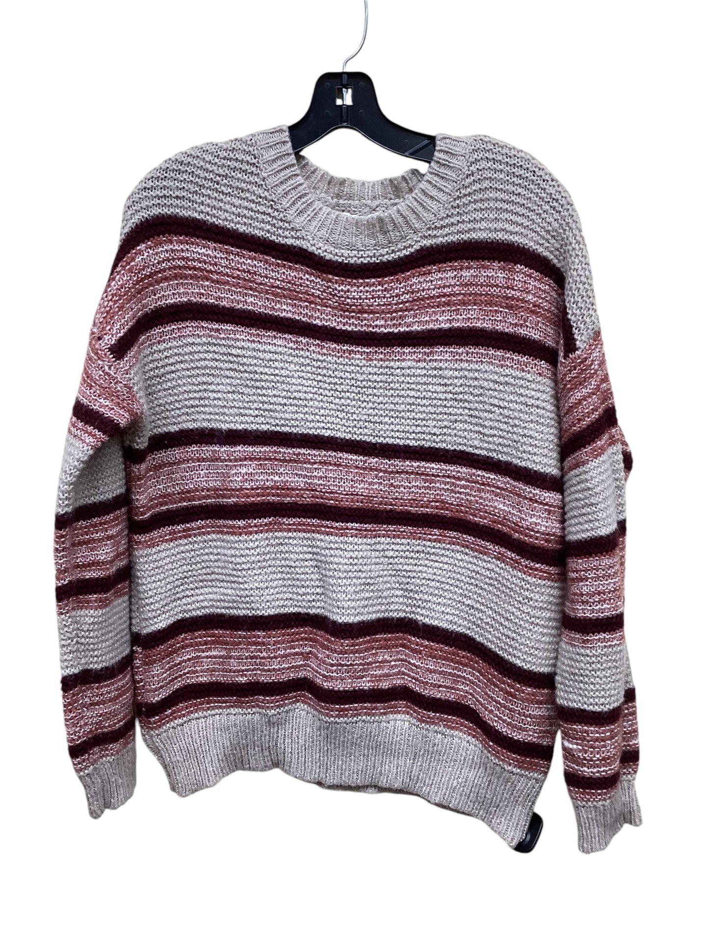 Sweater By Entro In Red & Tan, Size: M