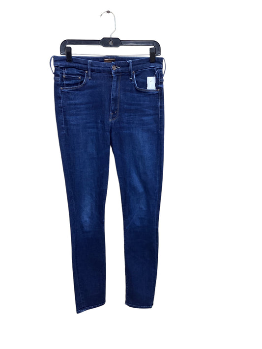 Jeans Skinny By Mother In Blue Denim, Size: 4