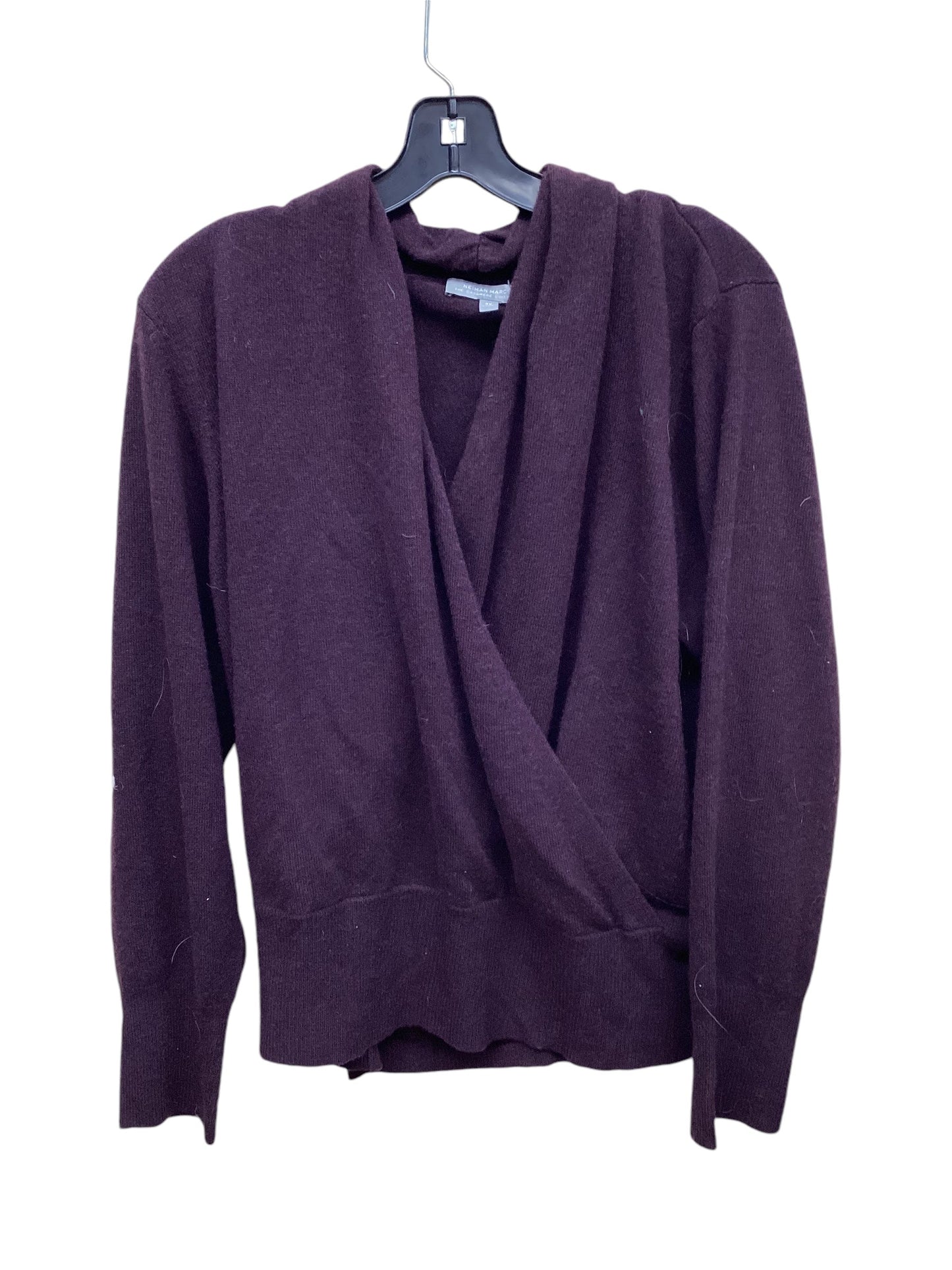 Sweater By Neiman Marcus In Purple, Size: 3x