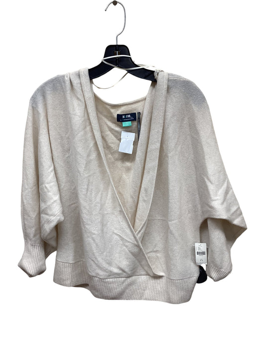 Sweater By Maeve In Cream, Size: 2x