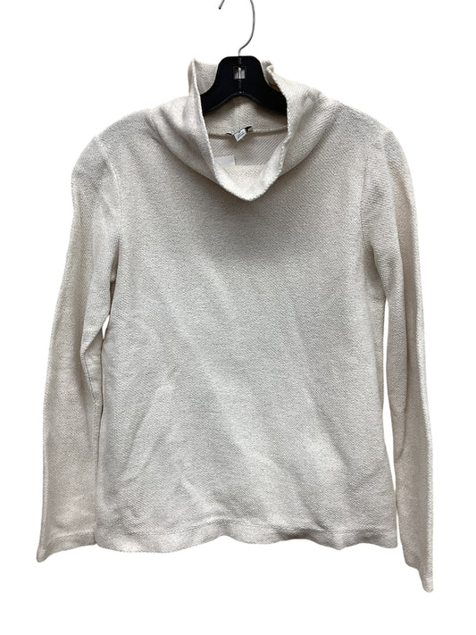 Top Long Sleeve By J. Crew In Cream, Size: S