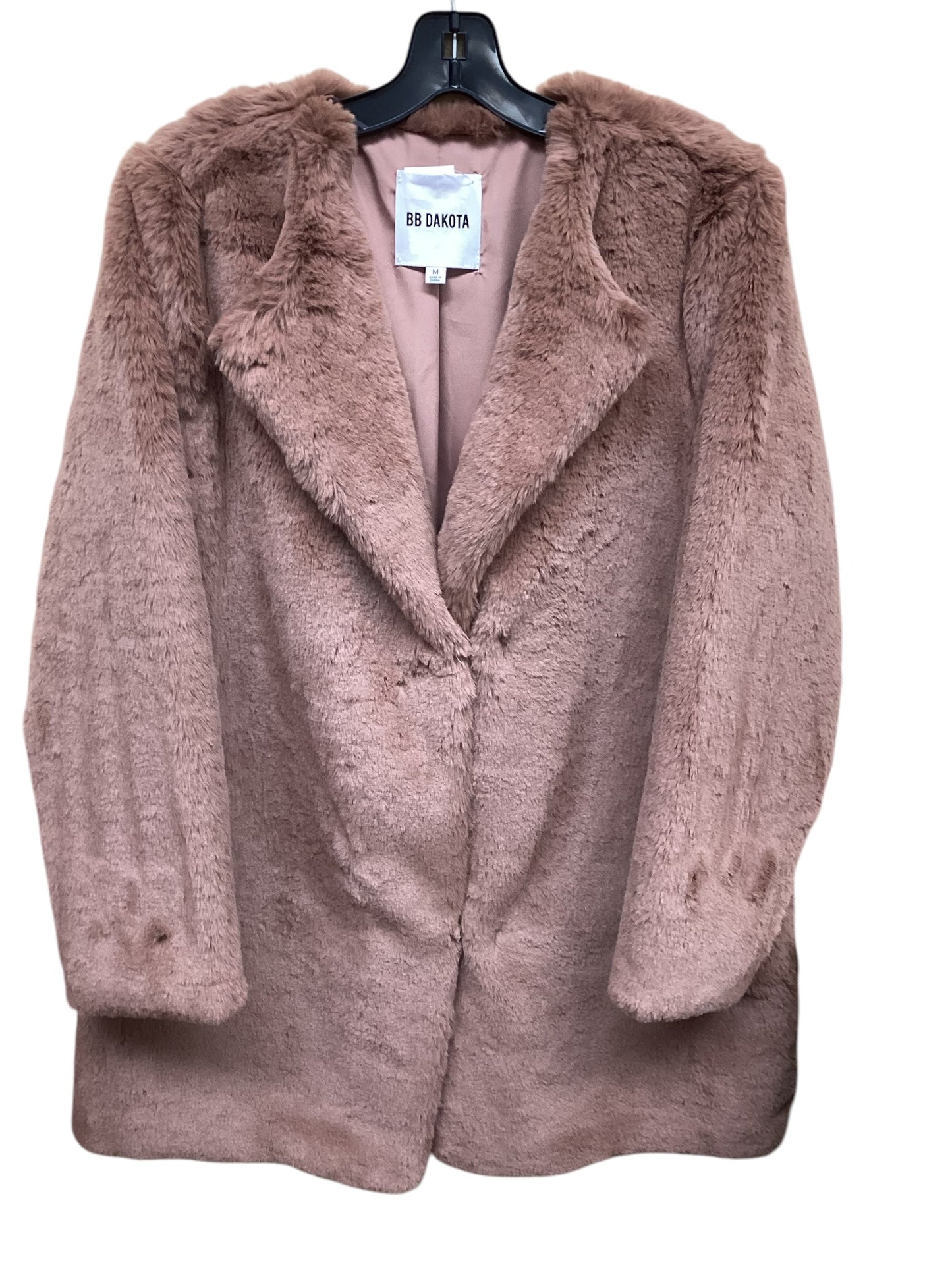 Coat Faux Fur & Sherpa By Bb Dakota In Pink, Size: M