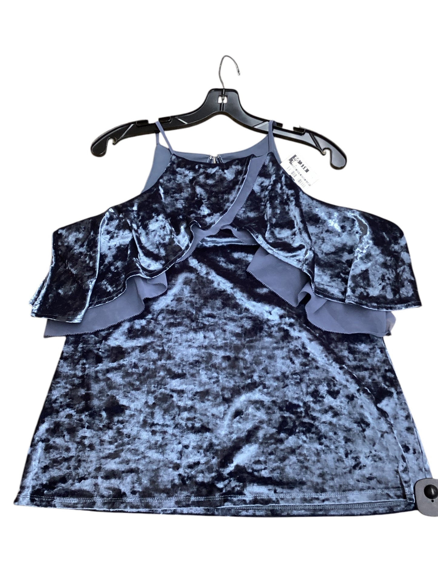 Top Short Sleeve By White House Black Market In Blue, Size: M