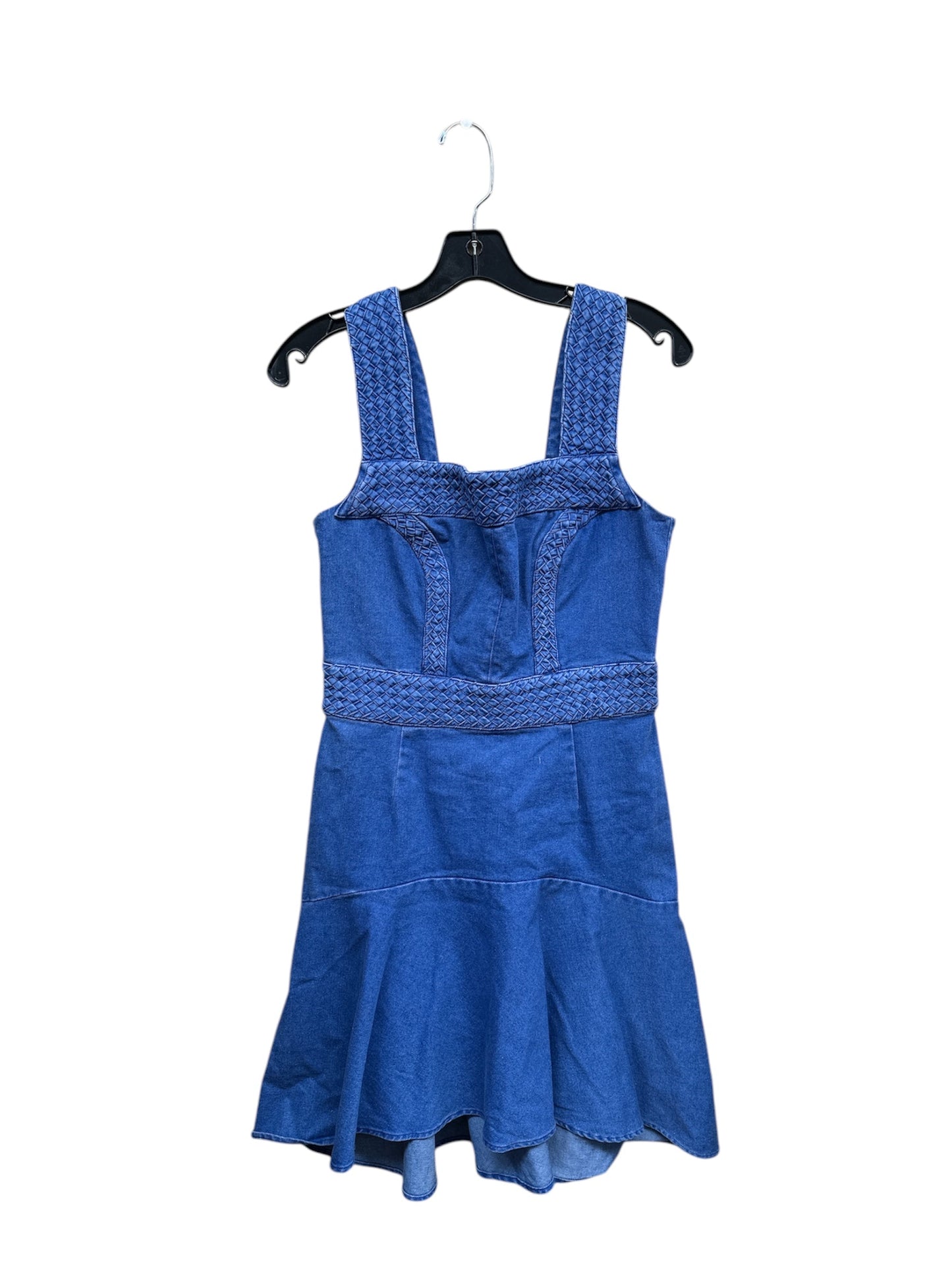 Dress Casual Midi By Clothes Mentor In Blue Denim