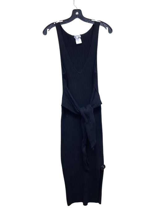 Dress Casual Maxi By Good American In Black, Size: M