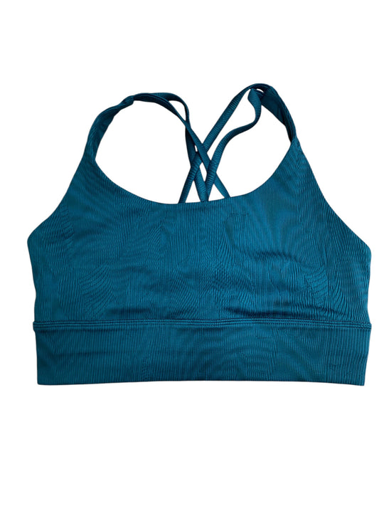 Athletic Bra By Lululemon In Green, Size: 8