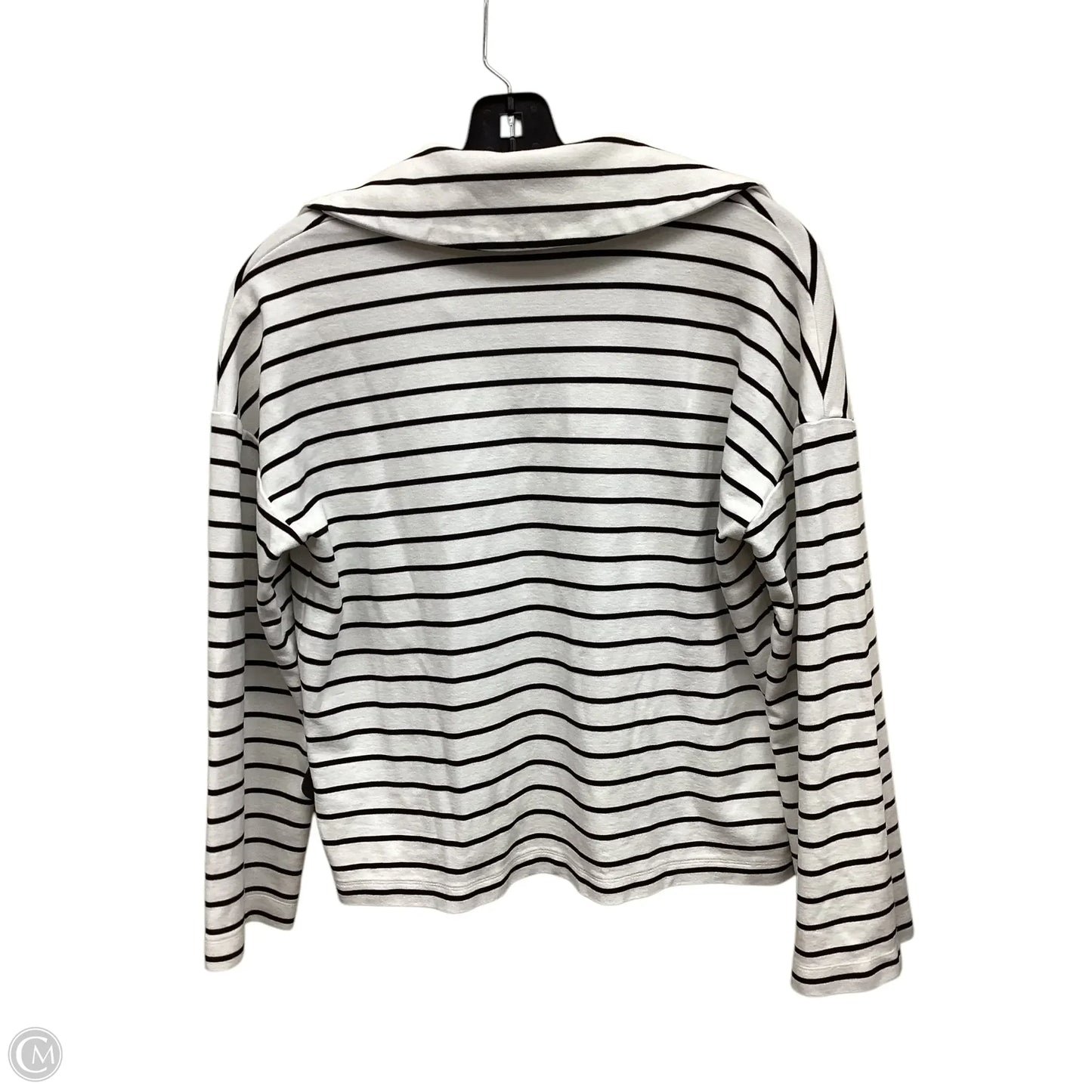 Top Long Sleeve By Ann Taylor In Striped Pattern, Size: Xs