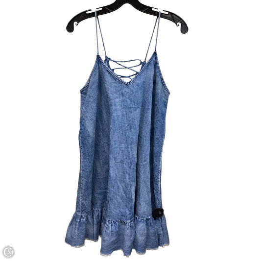 Dress Casual Midi By Blanknyc In Blue Denim, Size: S