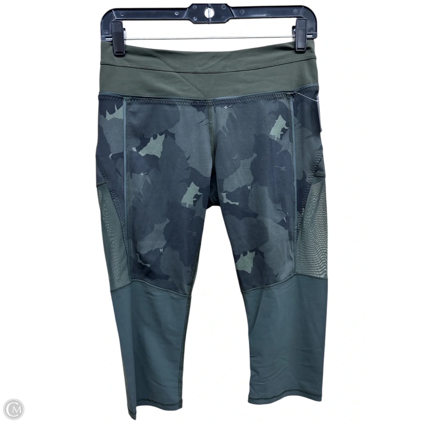 Athletic Capris By Lululemon In Camouflage Print, Size: 6