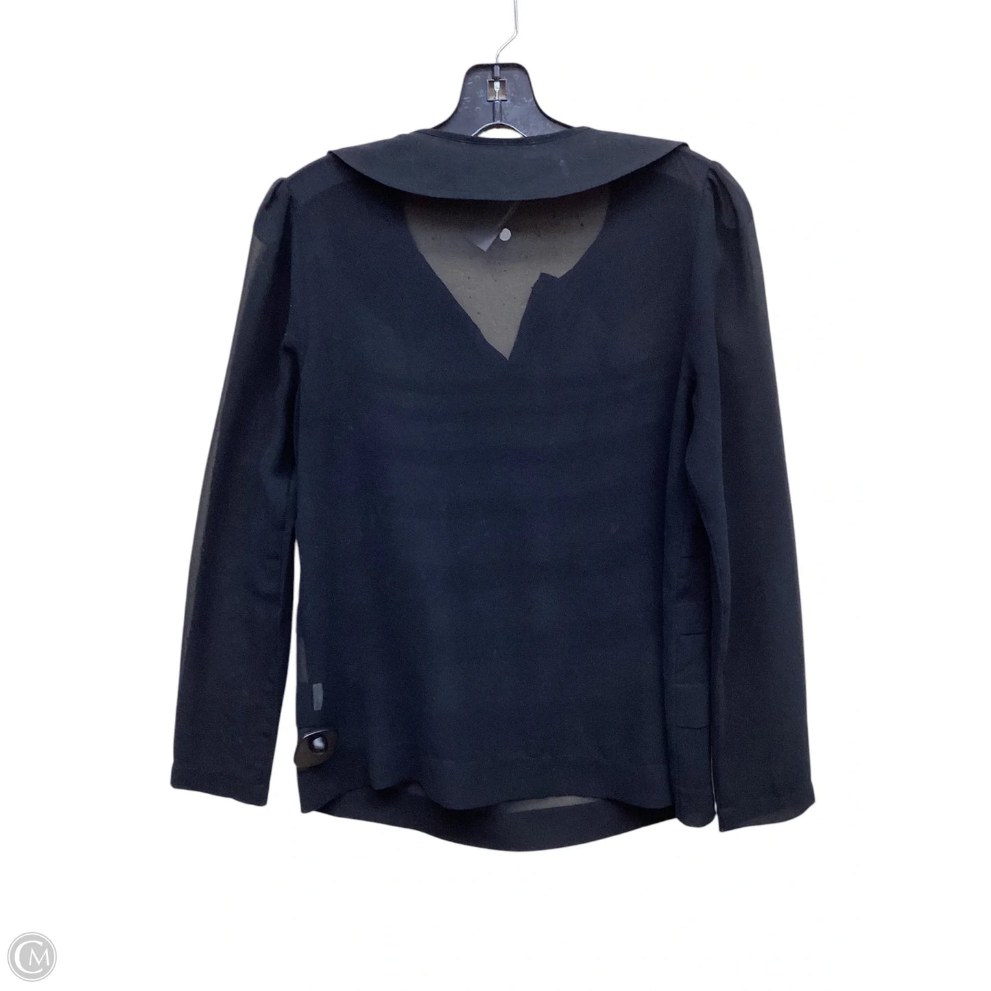 Top Long Sleeve By Kensie In Black, Size: S